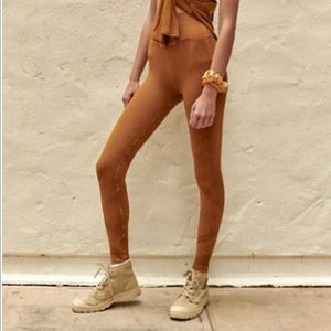 Free People Movement High-Rise Black Diamond Leggings